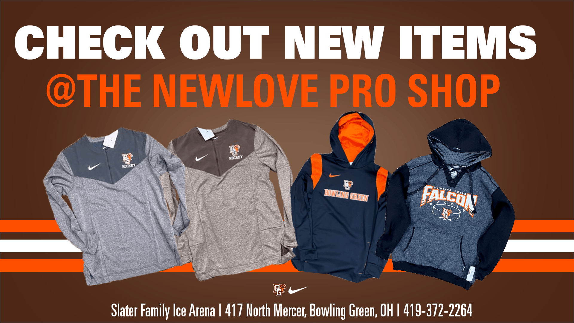 Visit the Newlove Proshop for your holiday shopping!